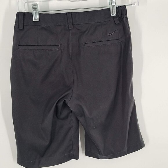 Nike Dri Fit Golf Black Straight Leg  Bermuda Shorts Mid Rise Men's Size Medium - Picture 6 of 10